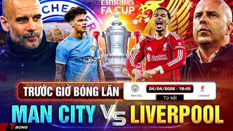 Liverpool sẽ gặp Man City ở vòng tứ kết FA Cup